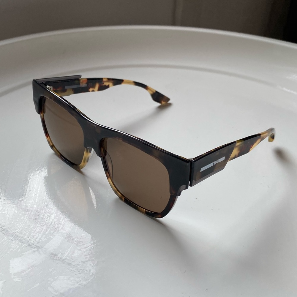 Alexander McQueen tortoiseshell sunglasses